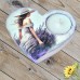 Suport decorativ pentru lumanare - lavanda 115958